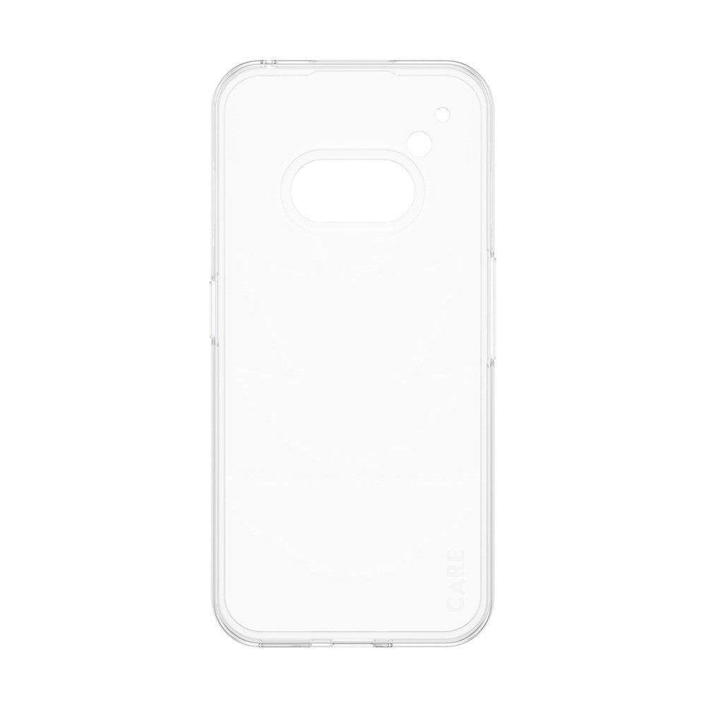 CARE by PanzerGlass Nothing Phone (3a) Fashionable Transparent X-Ray Soft Basic Case - Gennemsigtig