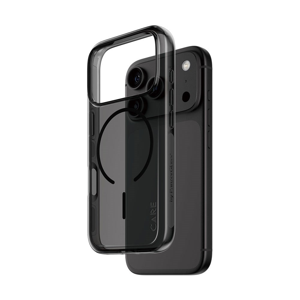 iPhone 18 Pro / 17 Pro CARE by PanzerGlass FLAGSHIP Urban Explorer Case - MagSafe Kompatibel - Smokey Black