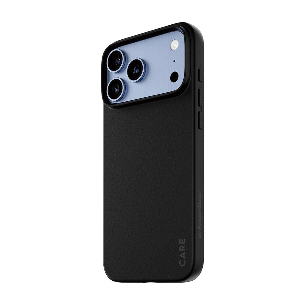 iPhone 18 Pro Max / 17 Pro Max CARE by PanzerGlass Fleksible Plastik Cover - Black