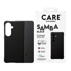 Samsung Galaxy S26+ (Plus) CARE by PanzerGlass Fashionable Samba Case - Qi Kompatibel - Sort
