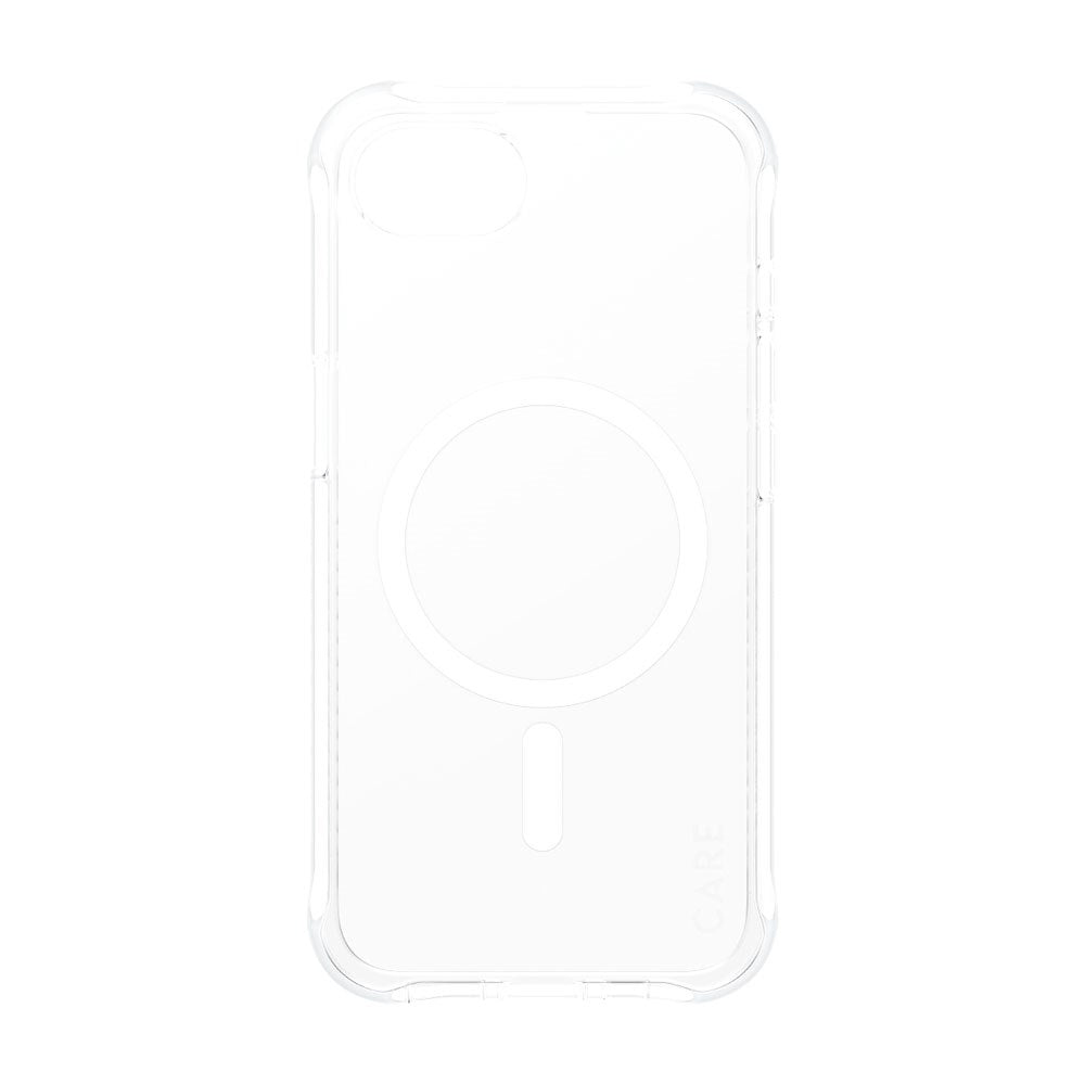 iPhone 17e / 16e CARE by PanzerGlass Fashionable Samba Case - MagSafe Kompatibel - Gennemsigtig