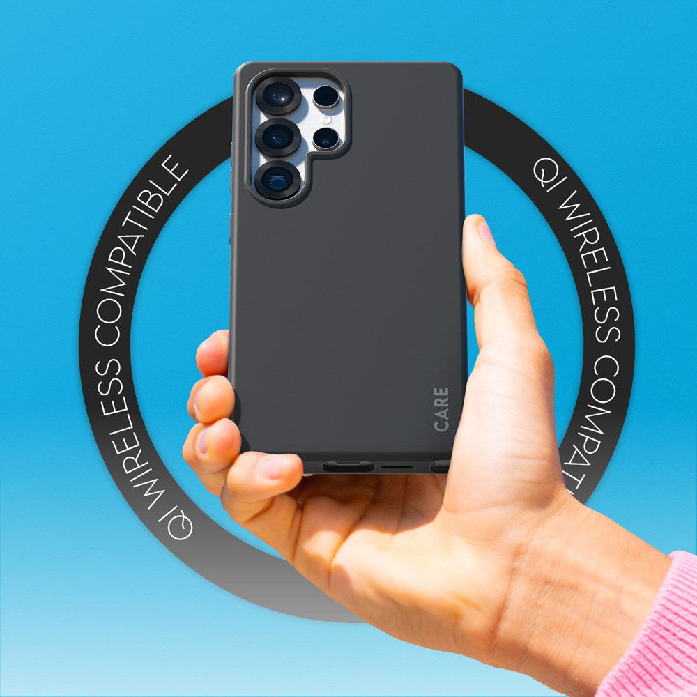 CARE by PanzerGlass Samsung Galaxy S25 Ultra FASHION Fearlessly Fashionable Case - QI Kompatibel - Black