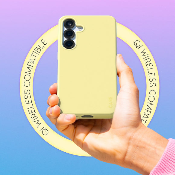 CARE by PanzerGlass Samsung Galaxy S25+ (Plus) FASHION Fearlessly Fashionable Case - QI Kompatibel - Chardonnay