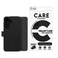 CARE by PanzerGlass Samsung Galaxy A36 (5G) Feature Wallet Case m. Ståfunktion - Sort