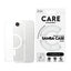 CARE by PanzerGlass iPhone 16e Fashionable Samba Case - MagSafe Kompatibel - Gennemsigtig / Hvid