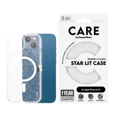 CARE by PanzerGlass iPhone 13 / 14 FLAGSHIP Urban Combat Case - MagSafe Kompatibel - Star Lit / White