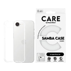 CARE by PanzerGlass iPhone 16e Fashionable Samba Case - Gennemsigtig