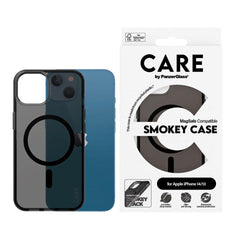 CARE by PanzerGlass iPhone 13 / 14 FLAGSHIP Urban Combat Case - MagSafe Kompatibel - Smokey / Black
