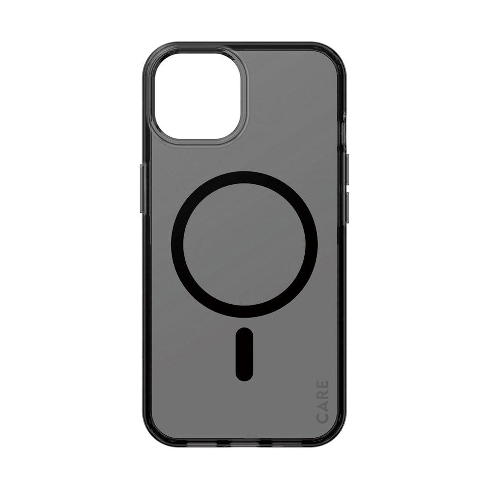 CARE by PanzerGlass iPhone 13 / 14 FLAGSHIP Urban Combat Case - MagSafe Kompatibel - Smokey / Black