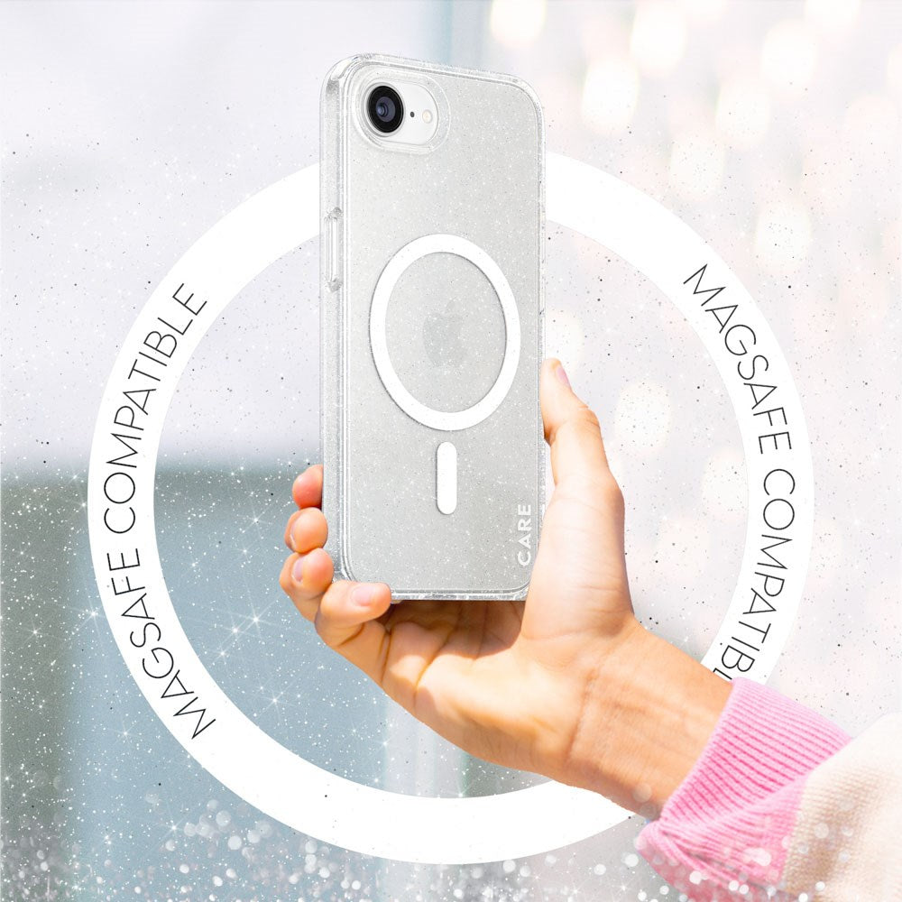 CARE by PanzerGlass iPhone 17e / 16e FLAGSHIP Urban Combat Case - MagSafe Kompatibel - Star Lit / White