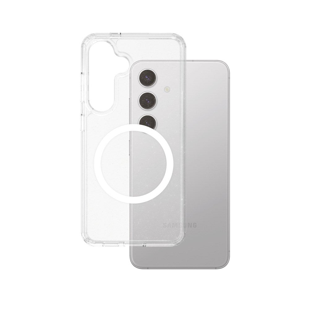 CARE by PanzerGlass Samsung Galaxy S25+ (Plus) FLAGSHIP Urban Combat Case - Qi Kompatibel - Star Lit / Hvid