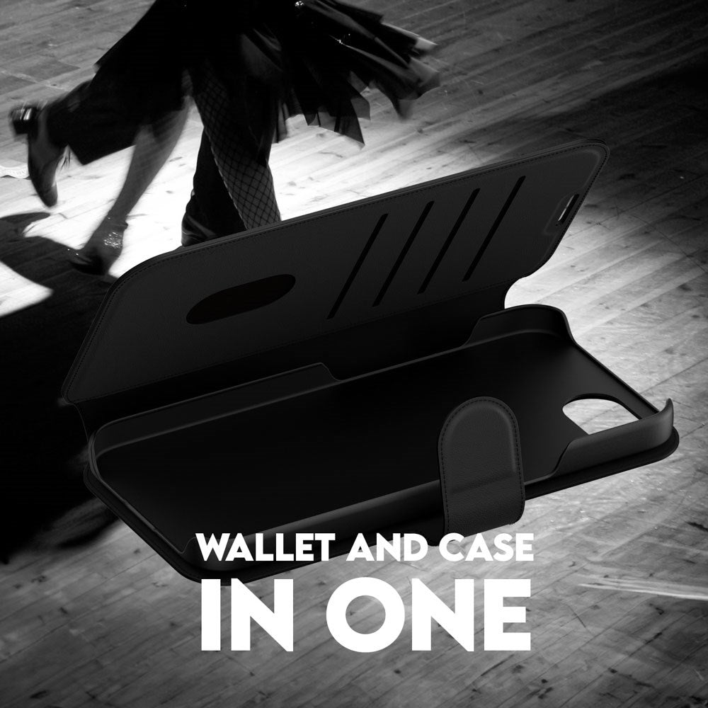 CARE by PanzerGlass iPhone 17e / 16e Feature Tango 2-in-1 Cover m. Pung - Sort