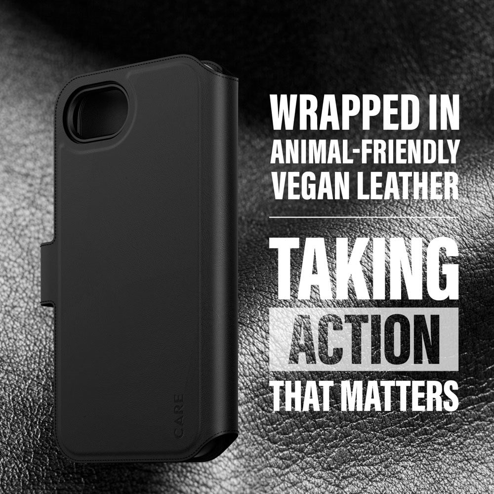 CARE by PanzerGlass iPhone 17e / 16e Feature Tango 2-in-1 Cover m. Pung - Sort