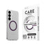 CARE by PanzerGlass Samsung Galaxy S25+ (Plus) FLAGSHIP Urban Combat Case - Qi Kompatibel - Gennemsigtig / Plum Purple