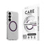 CARE by PanzerGlass Samsung Galaxy S25 FLAGSHIP Urban Combat Case - Qi Kompatibel -Gennemsigtig / Plum Purple