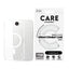 CARE by PanzerGlass iPhone 16e FLAGSHIP Urban Combat Case - MagSafe Kompatibel - Transparent / White