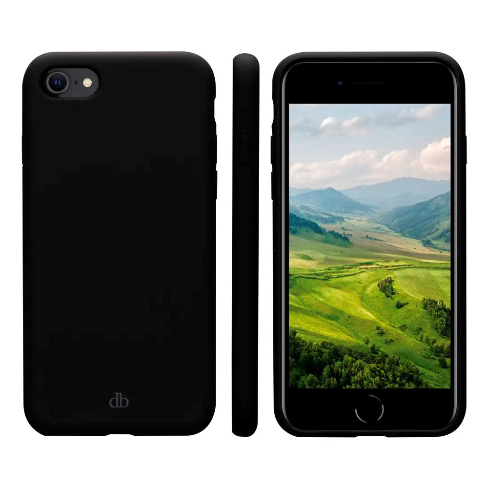 dbramante1928  iPhone SE/8/7 Costa Rica Cover - 100% Genbrugsplast - Night Black