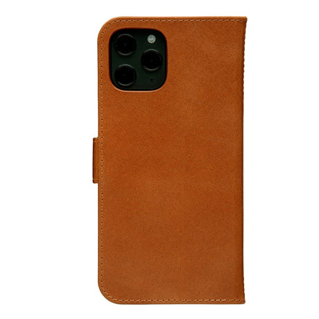 iPhone 12 Pro Max dbramante1928 Copenhagen Slim Ægte Læder Flip Cover m. Pung - Tan