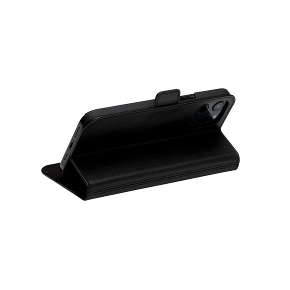 iPhone 12 Pro Max dbramante1928 Copenhagen Slim Ægte Læder Flip Cover m. Pung - Black