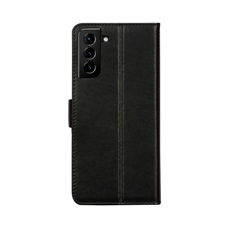 Samsung Galaxy S21 dbramante1928 Copenhagen Slim Ægte Læder Flip Cover m. Pung - Black