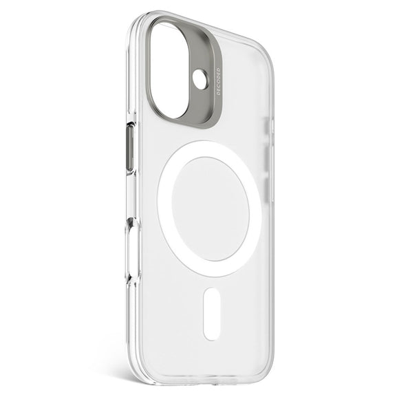 Decoded iPhone 16 Clear Case - 100% Genbrugsplast - MagSafe Kompatibel - Gennemsigtig / Mat