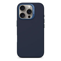Decoded iPhone 16 Pro AntiMicrobial Silikone Cover - MagSafe Kompatibel - Blue Print