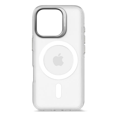 Decoded iPhone 16 Pro Clear Case - 100% Genbrugsplast - MagSafe Kompatibel - Gennemsigtig / Mat Hvid