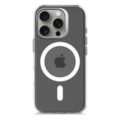 Decoded iPhone 16 Pro Clear Case - 100% Genbrugsplast - MagSafe Kompatibel - Gennemsigtig / Mat Sort