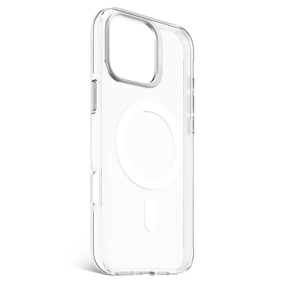 Decoded iPhone 16 Pro Max Clear Case - 100% Genbrugsplast - MagSafe Kompatibel - Gennemsigtig
