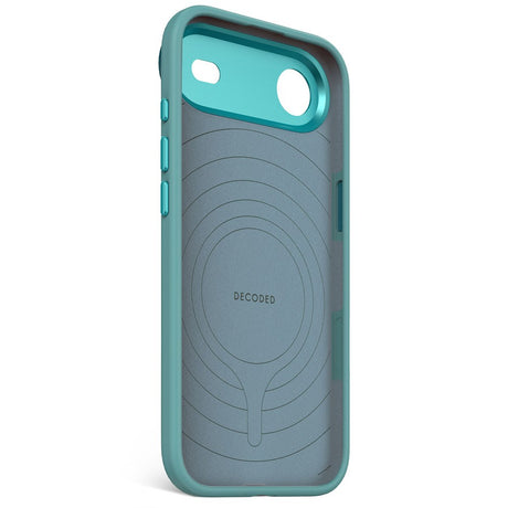 Decoded iPhone Air AntiMicrobial Silikone Cover - MagSafe Kompatibel - Retro Blue