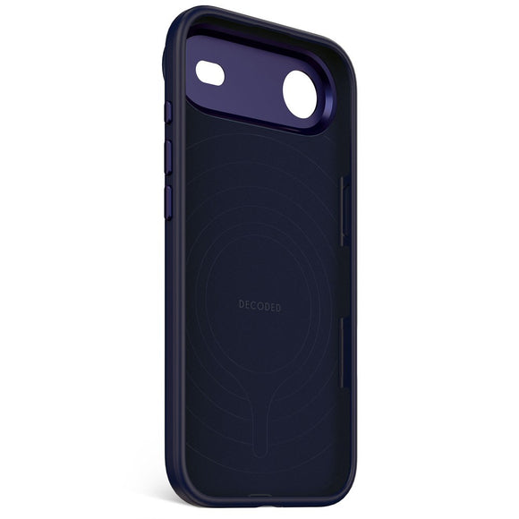 Decoded iPhone Air AntiMicrobial Silikone Cover - MagSafe Kompatibel - True Navy
