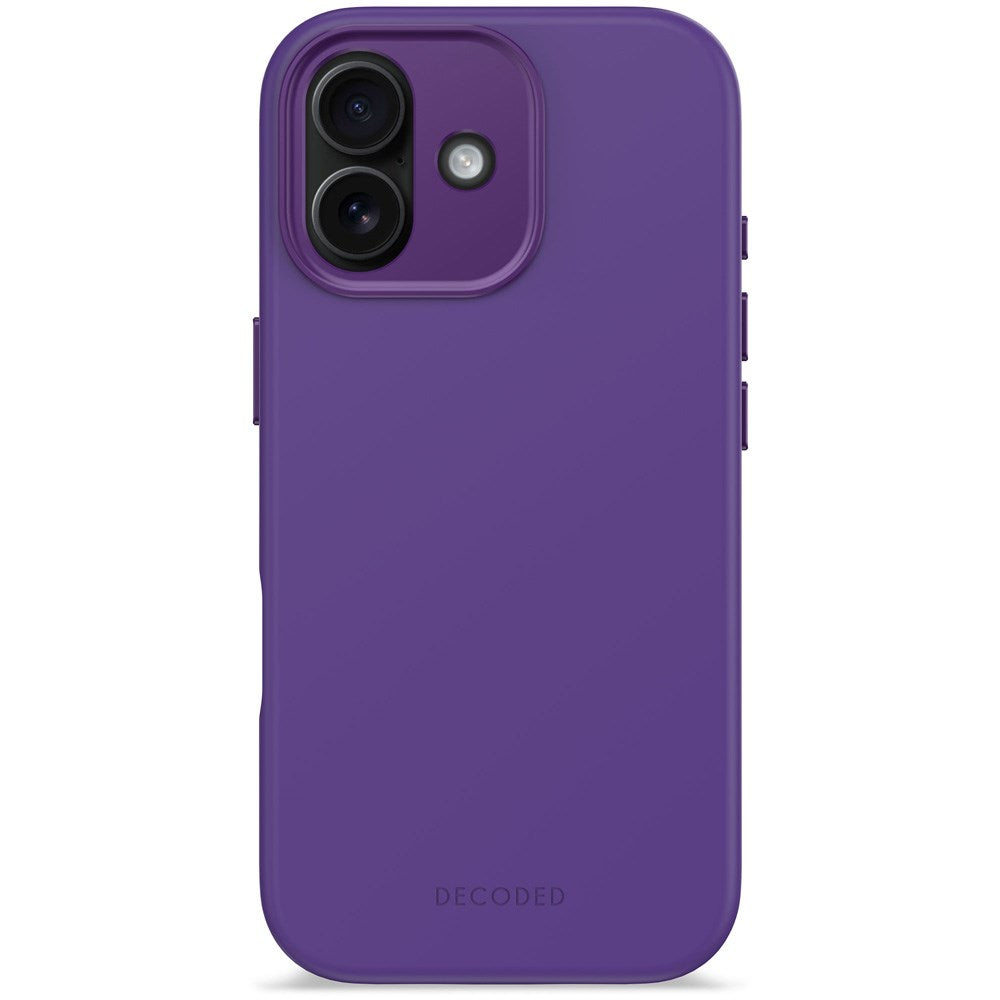Decoded iPhone 17 AntiMicrobial Silikone Cover - MagSafe Kompatibel - Future Dusk