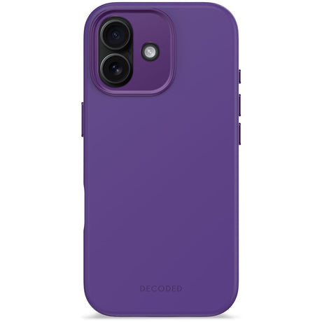 Decoded iPhone 17 AntiMicrobial Silikone Cover - MagSafe Kompatibel - Future Dusk