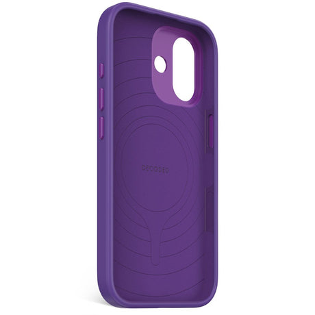 Decoded iPhone 17 AntiMicrobial Silikone Cover - MagSafe Kompatibel - Future Dusk