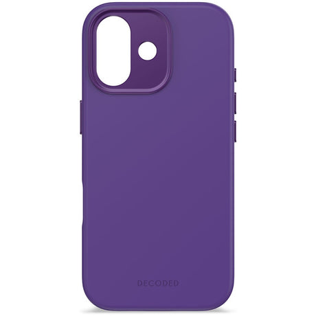 Decoded iPhone 17 AntiMicrobial Silikone Cover - MagSafe Kompatibel - Future Dusk