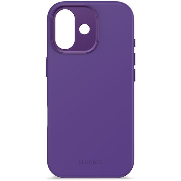 Decoded iPhone 17 AntiMicrobial Silikone Cover - MagSafe Kompatibel - Future Dusk