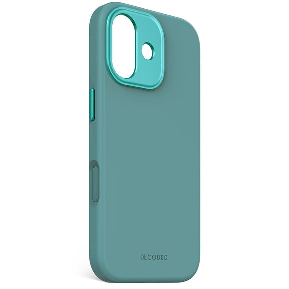 Decoded iPhone 17 AntiMicrobial Silikone Cover - MagSafe Kompatibel - Retro Blue