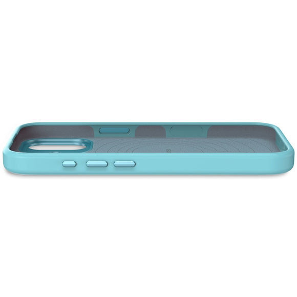 Decoded iPhone 17 AntiMicrobial Silikone Cover - MagSafe Kompatibel - Retro Blue