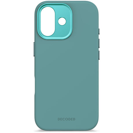 Decoded iPhone 17 AntiMicrobial Silikone Cover - MagSafe Kompatibel - Retro Blue
