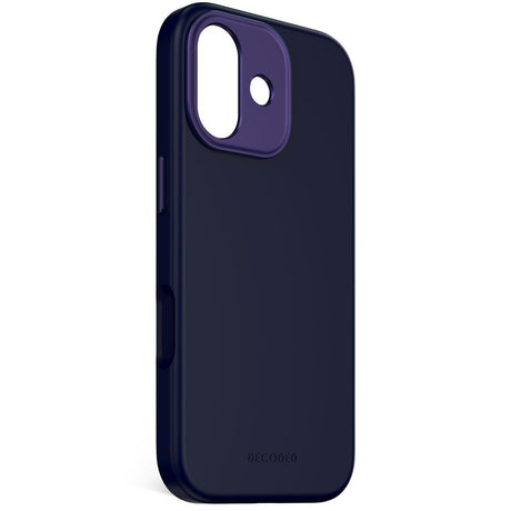 Decoded iPhone 17 AntiMicrobial Silikone Cover - MagSafe Kompatibel - True Navy