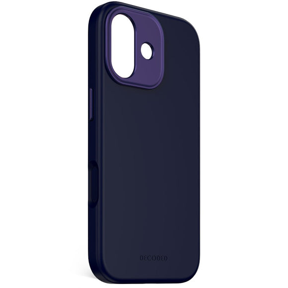 Decoded iPhone 17 AntiMicrobial Silikone Cover - MagSafe Kompatibel - True Navy