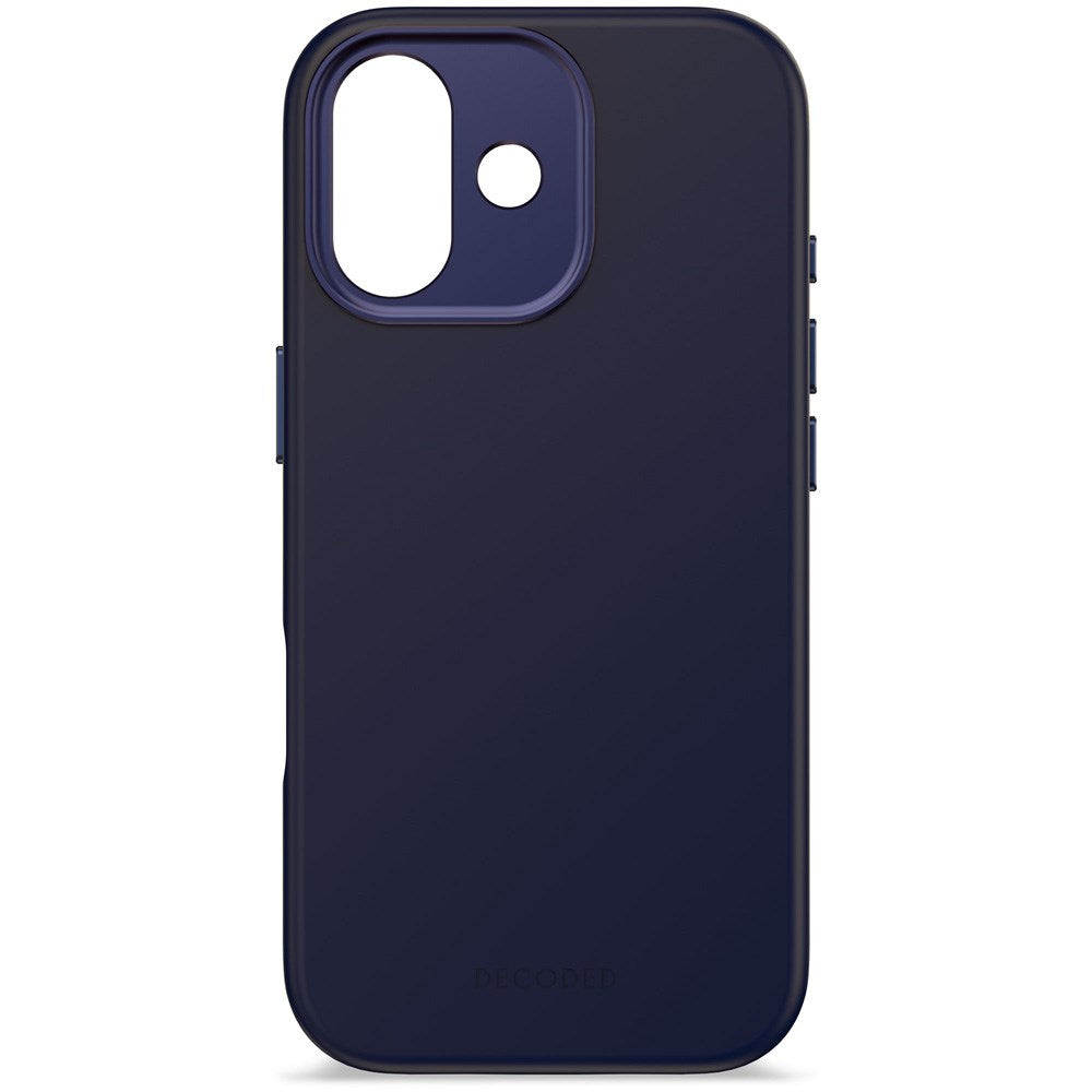 Decoded iPhone 17 AntiMicrobial Silikone Cover - MagSafe Kompatibel - True Navy