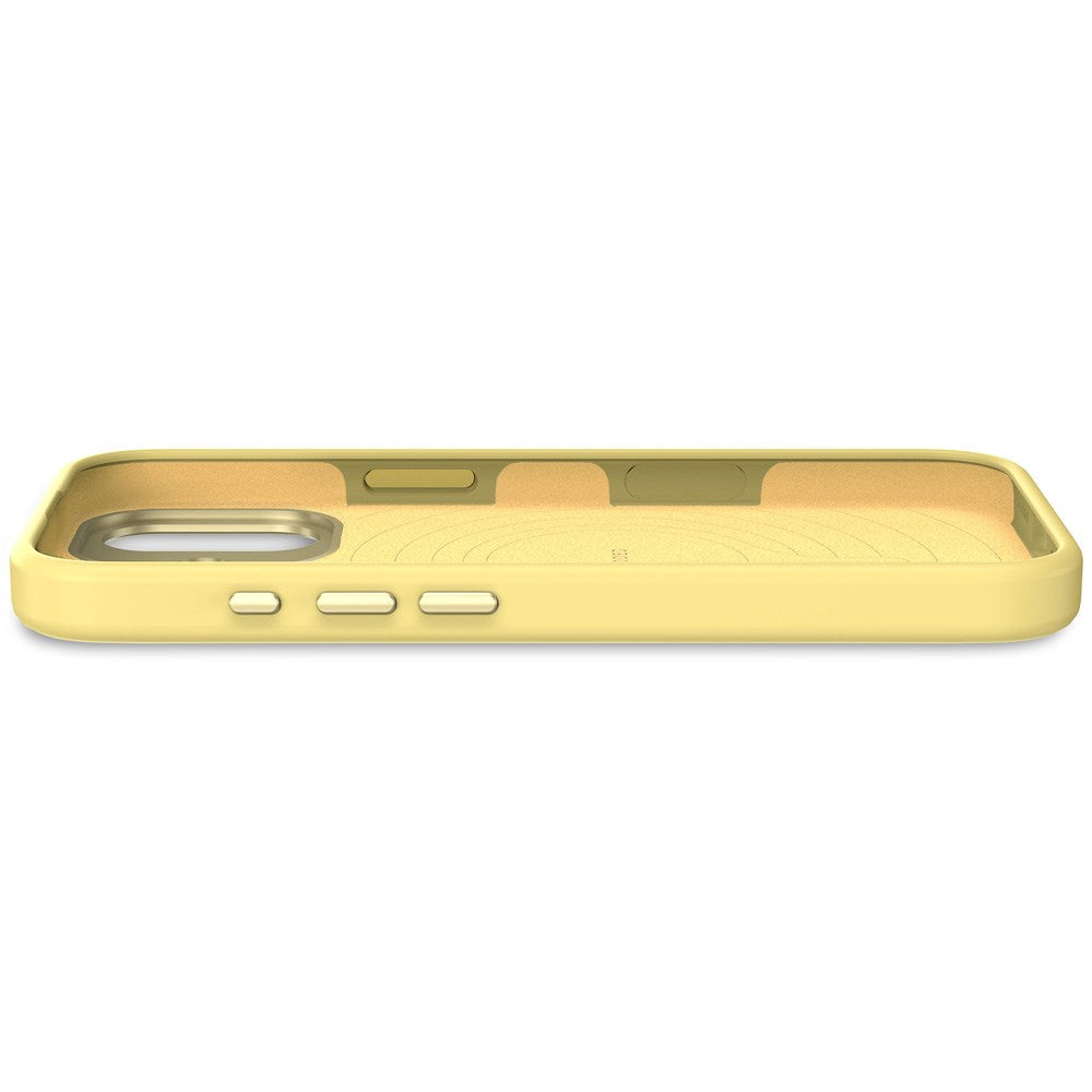 Decoded iPhone 17 AntiMicrobial Silikone Cover - MagSafe Kompatibel - Yuma Yellow