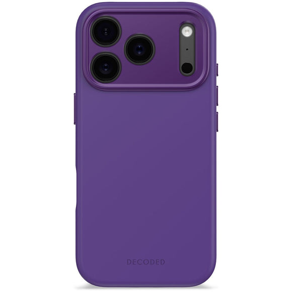 Decoded iPhone 17 Pro AntiMicrobial Silikone Cover - MagSafe Kompatibel - Future Dusk