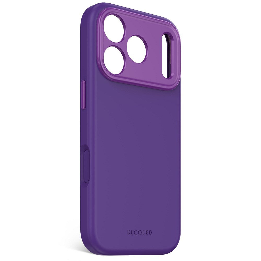 Decoded iPhone 17 Pro AntiMicrobial Silikone Cover - MagSafe Kompatibel - Future Dusk