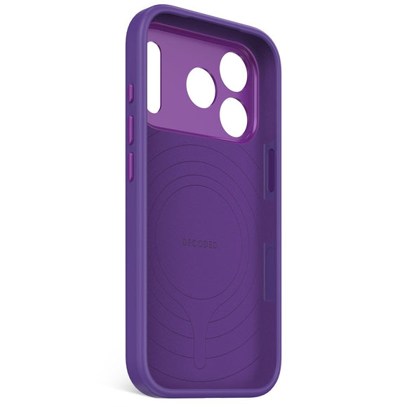 Decoded iPhone 17 Pro AntiMicrobial Silikone Cover - MagSafe Kompatibel - Future Dusk