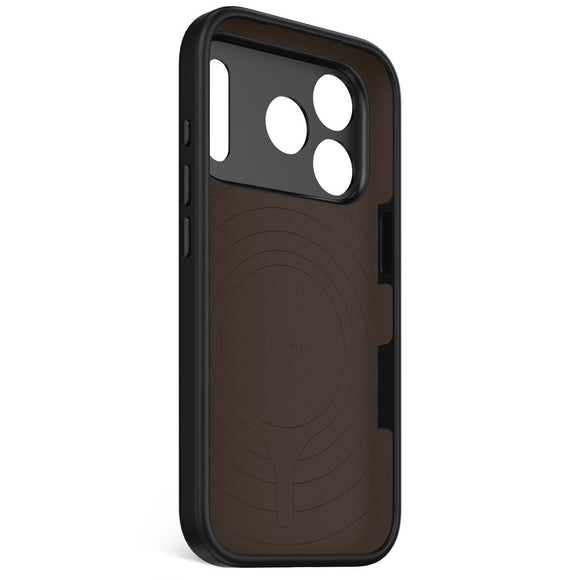 Decoded iPhone 17 Pro AntiMicrobial Silikone Cover - MagSafe Kompatibel - Phantom Black