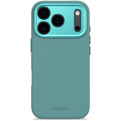 Decoded iPhone 17 Pro AntiMicrobial Silikone Cover - MagSafe Kompatibel - Retro Blue