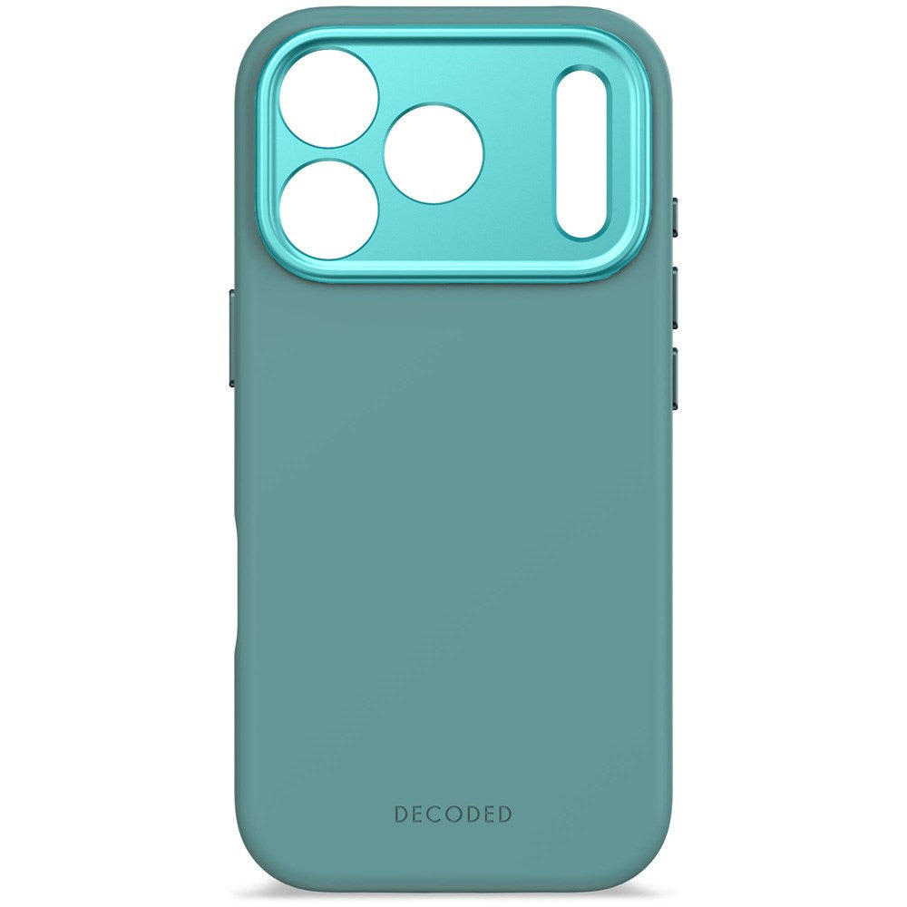 Decoded iPhone 17 Pro AntiMicrobial Silikone Cover - MagSafe Kompatibel - Retro Blue