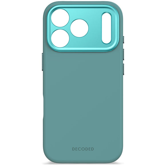 Decoded iPhone 17 Pro AntiMicrobial Silikone Cover - MagSafe Kompatibel - Retro Blue